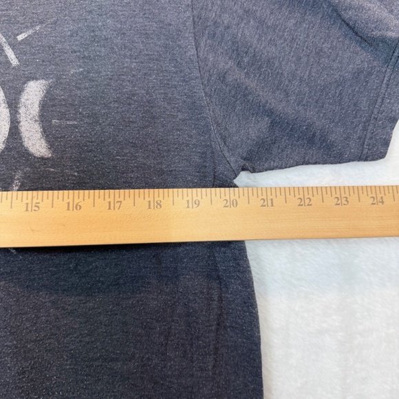 Hurley T-Shirt Mens Size Large Grey Graphic Premium Fit Distressed Look - Picture 4 of 6